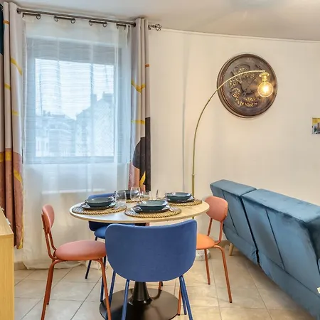 #hn - F2 Avec Balcon Pied De La Gare Appartement *